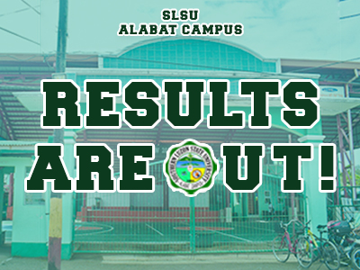 COLLEGE ADMISSION RESULT A.Y. 2023 – 2024 SLSU ALABAT CAMPUS